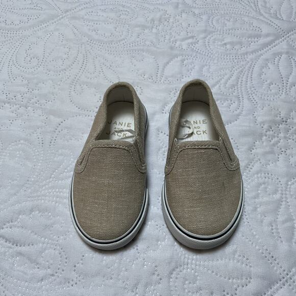 Janie And Jack Slip On Sneakers Size 5 - Picture 5 of 10